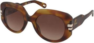 Chlo&eacute; Zonnebril - unisex - Zonnebrillen - Bruin - 52 MM - Accessoires