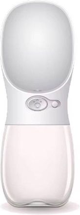 OEM Botella De Agua De 350 Ml - Botella De Agua Para Perros - Botella Deportiva Para Perros - Botella Para Beber Para Perros - Blanca