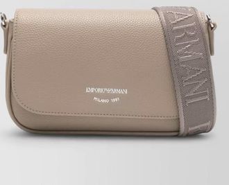 Emporio Armani shoulder bag foldover top detachable strap