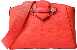 MCM Mcm Monogram Leather Crossbody