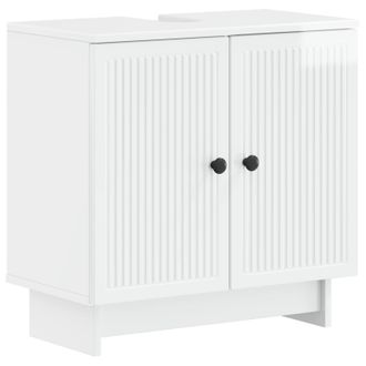 vidaXL Mueble De Lavabo Para Ba&ntilde;o Ede Blanco Brillante Vidaxl