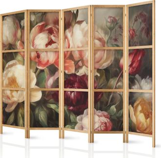 Artgeist Biombo Japon&eacute;s Artgeist Panel Floral 225x172 Cm Madera