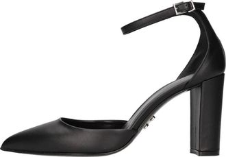 Sergio Levantesi Desy Pump - Dames - Pumps - Zwart - 40 EU - Leer - Schoenen