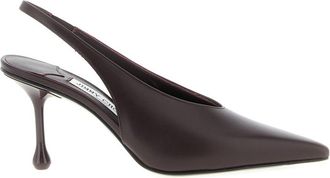 Jimmy Choo London Maroon Slingback Heels
