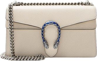 Gucci White Leather Dionysus Medium E/W Shoulder Bag (Authentic Pre-Loved)
