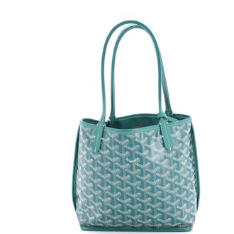 Goyard Anjou Reversible Tote Coated Canvas Mini