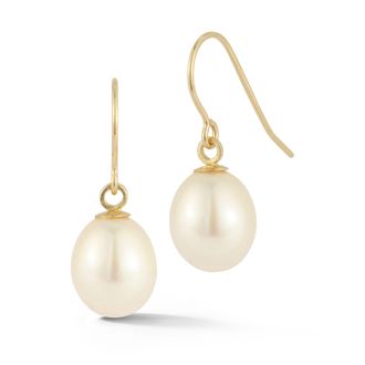 Ember Fine Jewelry 14K Gold Pearl Drop Earrings