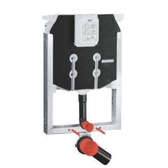 GROHE M&oacute;dulo Empotrado Grohe Para Wc Suspendido Uniset 38729000 - Doble Descarga (6/3 - 4,5/3 Litros) - Sin Placa Ni Descarga