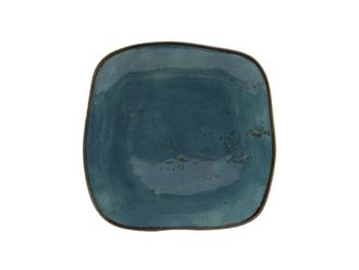 Tuxton Artisan Geode Square Plate 7-1/4, 12 Pieces