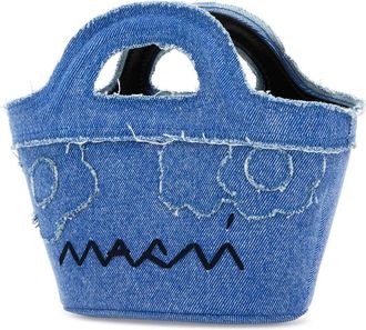 Marni Womens Denim Mini Bag Blue