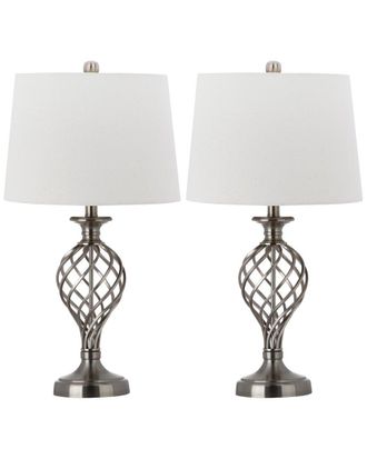 Safavieh Lattice 26.75In Urn Table Lamp