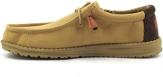 Hey Dude Wally Workwear - Dames - Veterschoenen - Beige - 43 EU - Schoenen