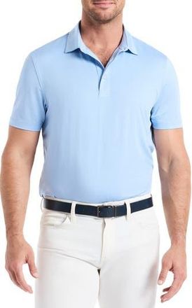 Robert Graham Canto Knit Polo in Chambray at Nordstrom Rack, Size X-Large
