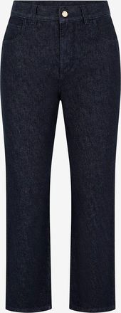 Moncler Gerade verkürzte Jeans mit hoher Taille