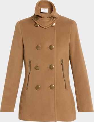 Akris Cashmere and Wool-Blend Top Coat