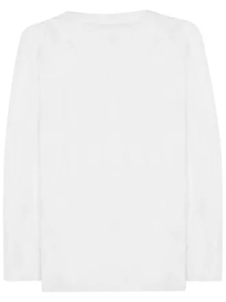 P.A.R.O.S.H. Linen-Viscose Blend Jumper - White