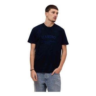 Iceberg Uomo, Top, Blu, XL, new