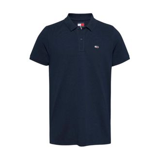 Tommy Jeans Tops, Heren, Blauw, 2Xl, Polo Shirts