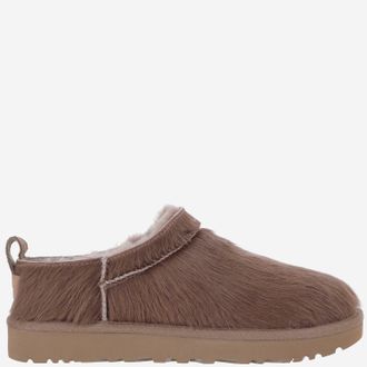 UGG klassieke micro-enkellaarzen van koeienhuid
