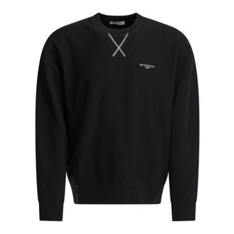 Givenchy Heren, Sweatshirts & Hoodies, Zwart, Maat: XL Katoen