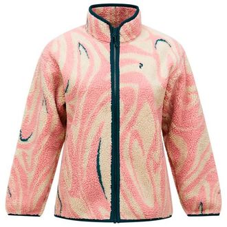 Peak Performance Graphic Pile Jacket Fleecejacke f&uuml;r Damen | rosa