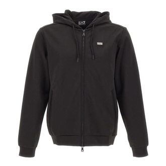 Emporio Armani Zip-Up Sweatshirt - Heren - Vesten met rits - Zwart - L - Hoodies & sweatvesten