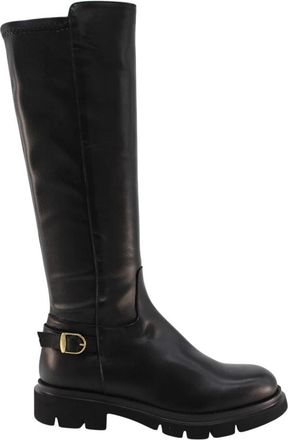 Sofia/Len Danica Over-knee Boot - Dames - Hoge Laarzen - Zwart - 38 EU - Schoenen