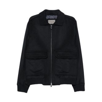 Corneliani Bomberjack - Heren - Jassen - Blauw - Maat: XL