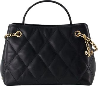 Tory Burch Small Fleming Carryall - - Bags - Donna - Nero - ONE SIZE