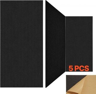 OEM Paneles Ac&uacute;sticos Autoadhesivos, 5 Uds, 1200 X 600 X 10 Mm, Espuma Insonorizada, Fibra De Poli&eacute;ster, Alta Densidad, Para El Hogar, Estudio, Oficina, T