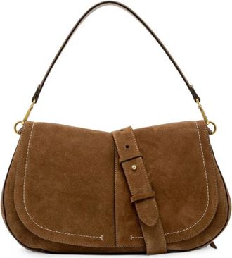 Gianni Chiarini Helena Round - Dames - Schoudertassen - Bruin - ONE Size - Tassen