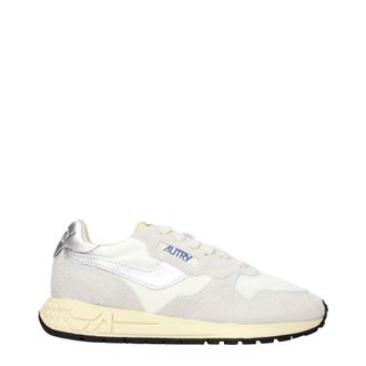 Autry Sneakers Reelwind Laag Dames Wit En Zilver Hemdje
