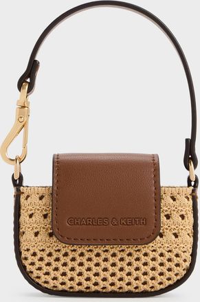 Charles & Keith Ida Knitted Micro Pouch