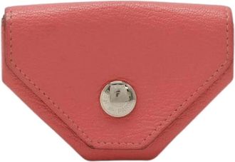 Herm&egrave;s Pre-owned Wallets, female, Pink, Size: ONE SIZE Pre-owned Fabric Wallet