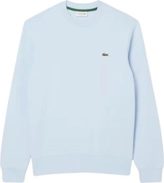 Lacoste Iconisch Sweatshirt - Heren - Sweatshirts - Blauw - S - Katoen - Hoodies & sweatvesten