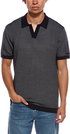 Karl Lagerfeld Karl Lagerfeld Textured Johnny Collar Shirt