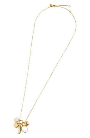 Madewell Charm Necklace in Mother Of Pearl at Nordstrom