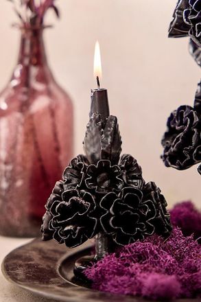 Terrain Oaxacan Floral Taper Candle, Medium