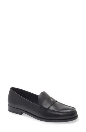 Tory Burch Classic Penny Loafer in Perfect Black at Nordstrom, Size 10.5