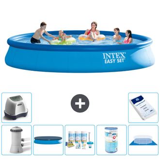 Intex Piscina Easy Set Redonda - 457x84 Cm - 8-piezas S31183