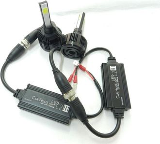 Trade Shop Trade Shop Traesio - Trade Shop - Lampade Auto 2 Led 6s H1 Alta Luminosita Bianco Fred 30w