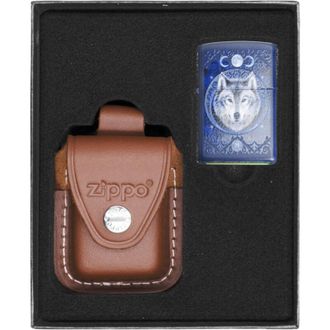 OEM Encendedor Zippo Anne Stokes Wolf Set De Regalo N.&ordm; 2