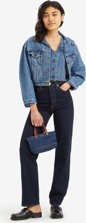 Levi's Jeans Ribcage Full-Length - Donna - 23X30 - Blu / Small Course