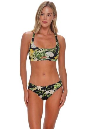 Sunsets Brandi Bralette Bikini Swimsuit Top in Night Bloom at Nordstrom, Size 3X-Large