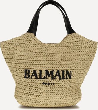 Balmain Mini crochet Tote Bag Female UNI