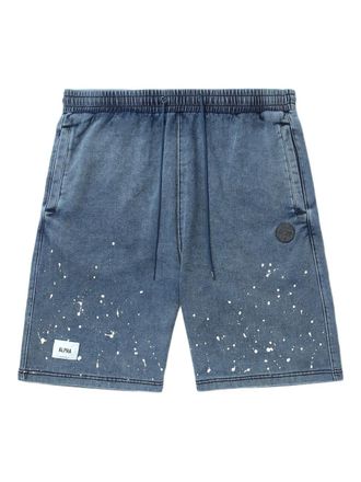 Alpha Industries denim shorts - men - Cotton/Polyester - M - Blue