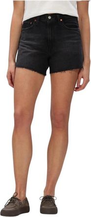 Levi's Dames, Korte broeken, Zwart, Maat: W25 Denim