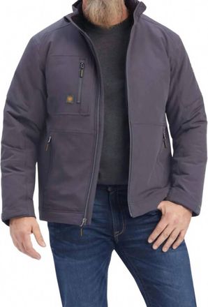 Ariat Rebar Dritek Durastretch Insulated Jacket In Periscope Grey