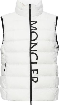 Moncler Cenis Vest - Dames - Bodywarmers - Wit - L - Jassen