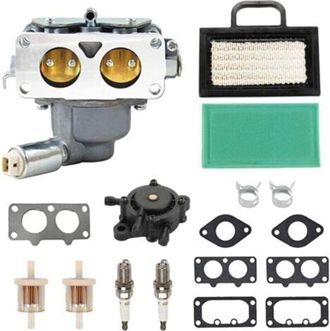 OEM Kit De Carburador 791230 Para Motor Briggs & Stratton 407777 V-twin De 20-25 Hp 499804 699709 Kit De Puesta A Punto Para Cortac&eacute;sped John Deere Mia106